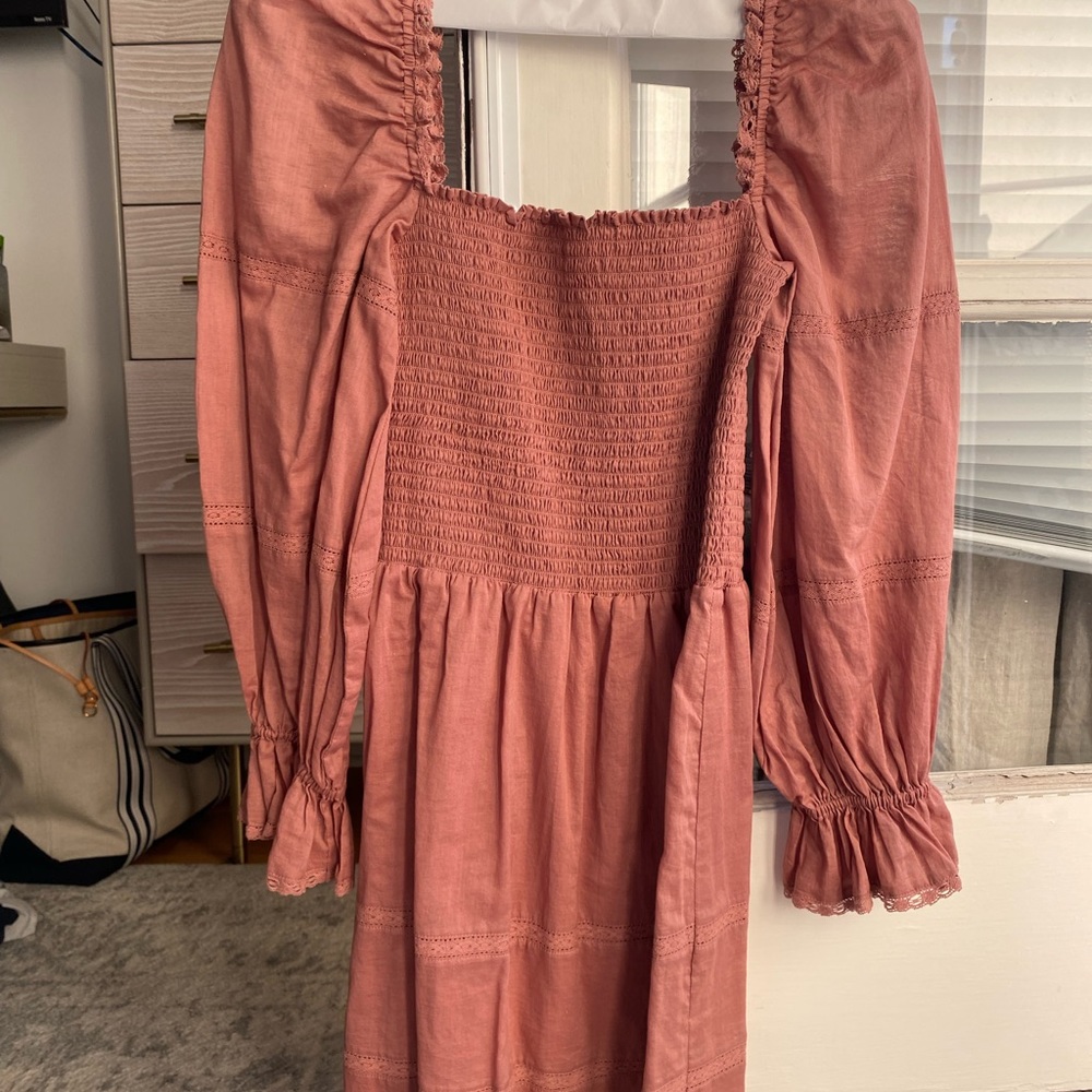 Reformation spring pink dress